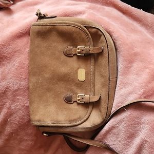 Ralph Lauren leather suede purse